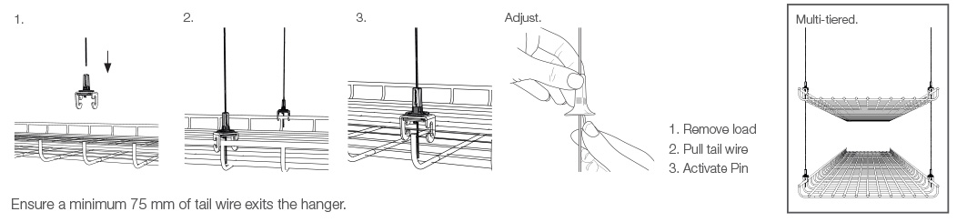 Trapeze Cable Basket Adaptor Install Guide