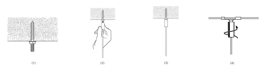 Barrel Concrete Screw Installation guide