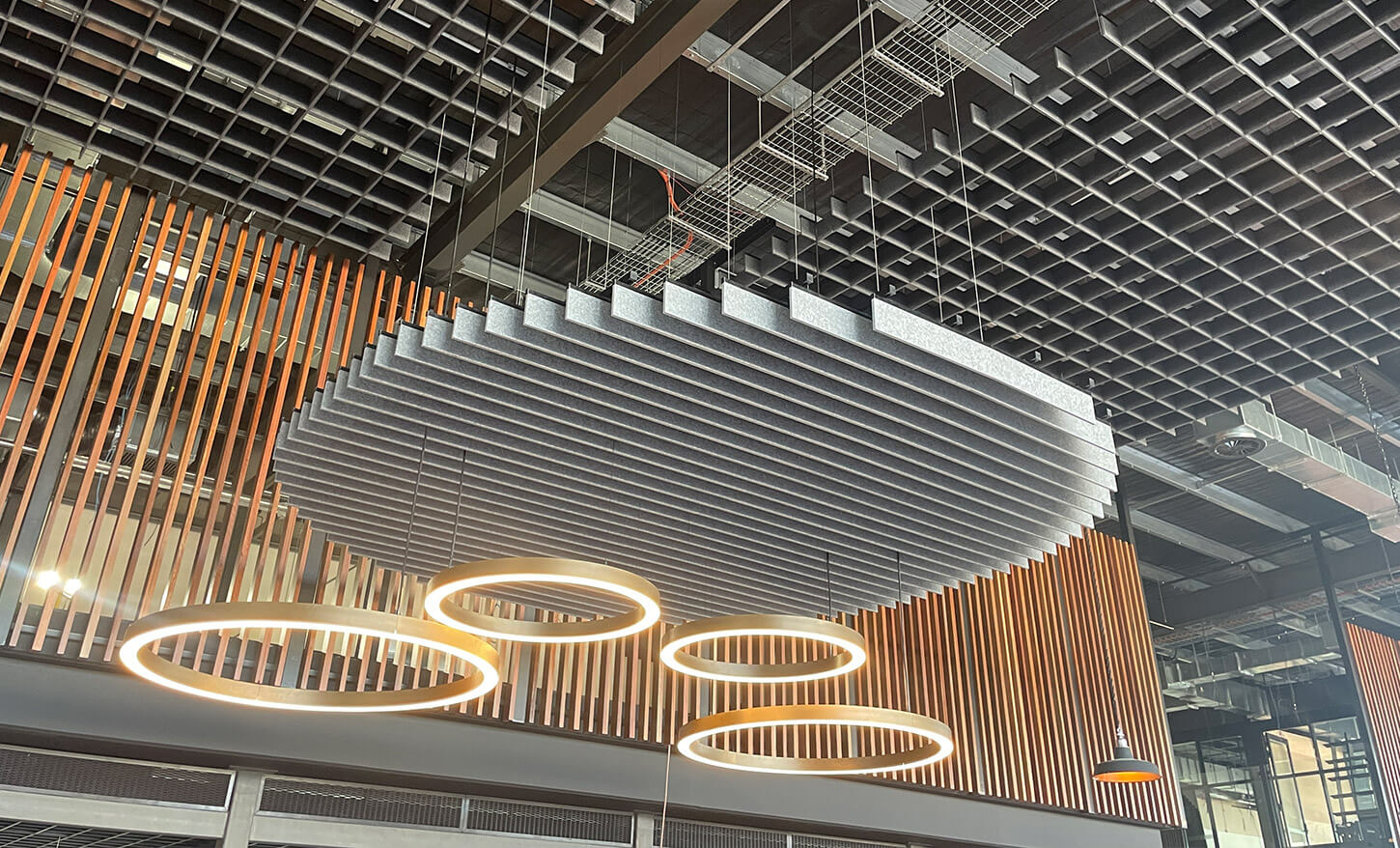 Acoustic Panels Suspension