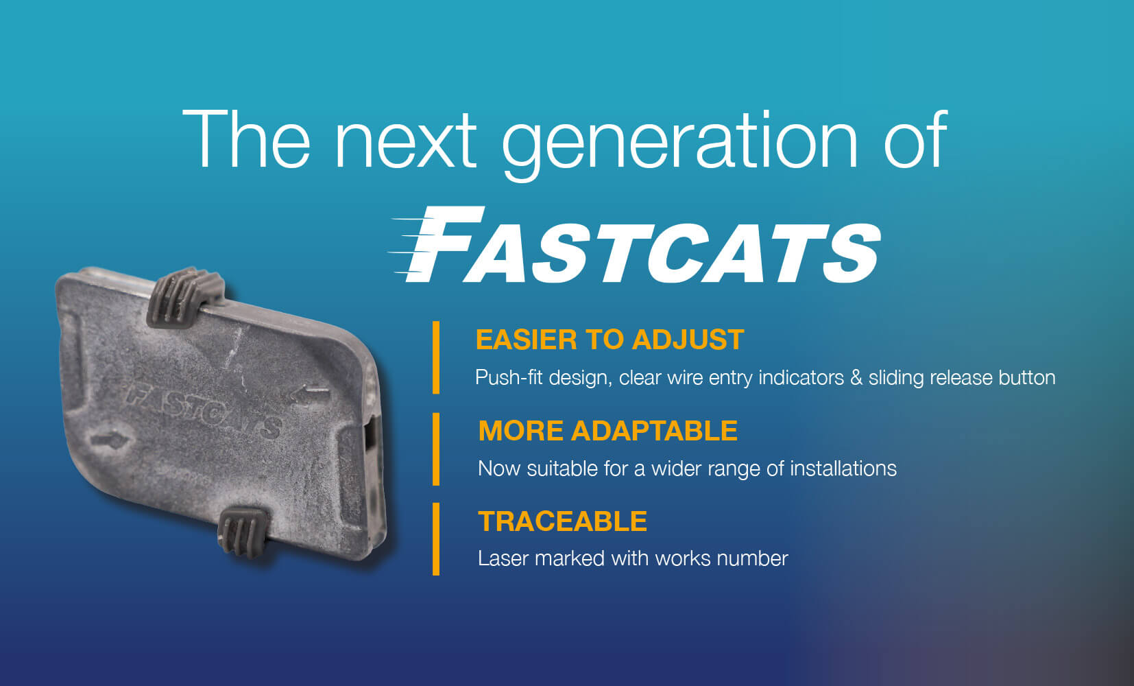 Next generation of Fastcats Catenary Kits