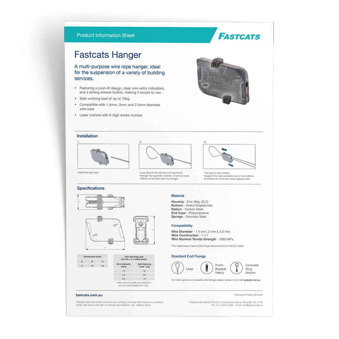FastCats Hanger